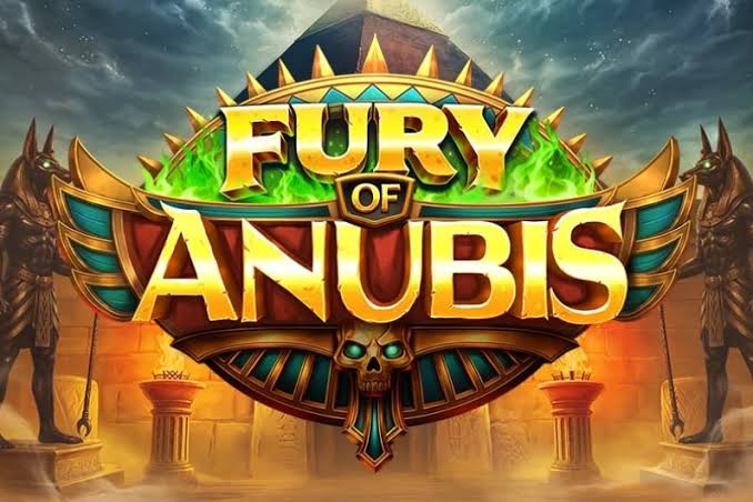 S&iacute;mbolos de Fury of Anubis: gemas de colores como s&iacute;mbolos bajos y piezas egipcias doradas como s&iacute;mbolos altos
