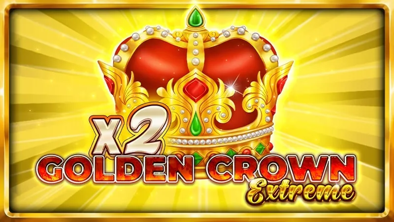 Portada de Golden Crown Extreme, tragamonedas de frutas con jackpot